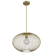 GAMMA hanglamp Nikki XL messing 27,5xØ44 cm