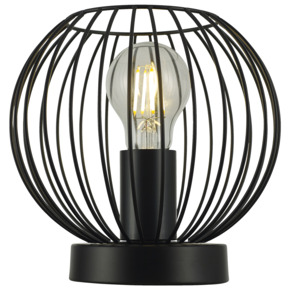 GAMMA Tafellamp Nikki zwart 18,3xØ18,5 cm