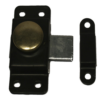 Krukschuif zwart 30 mm