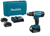 Makita 18V LXT accuboormachine DDF453RFE3 (incl. 3 accu's 3Ah + lader)