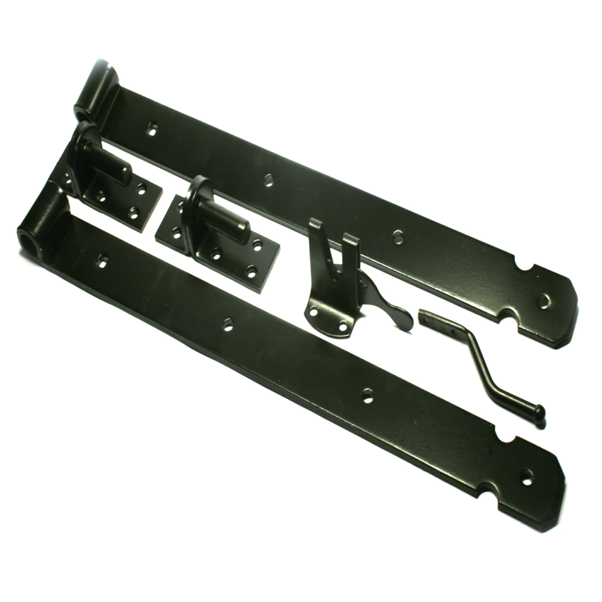 Tuinhekset Zwart 2 Stuks huismerk kopen in de aanbieding