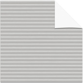 Kleurstaal GAMMA plissegordijn lichtdoorlatend licht grijs (6006)
