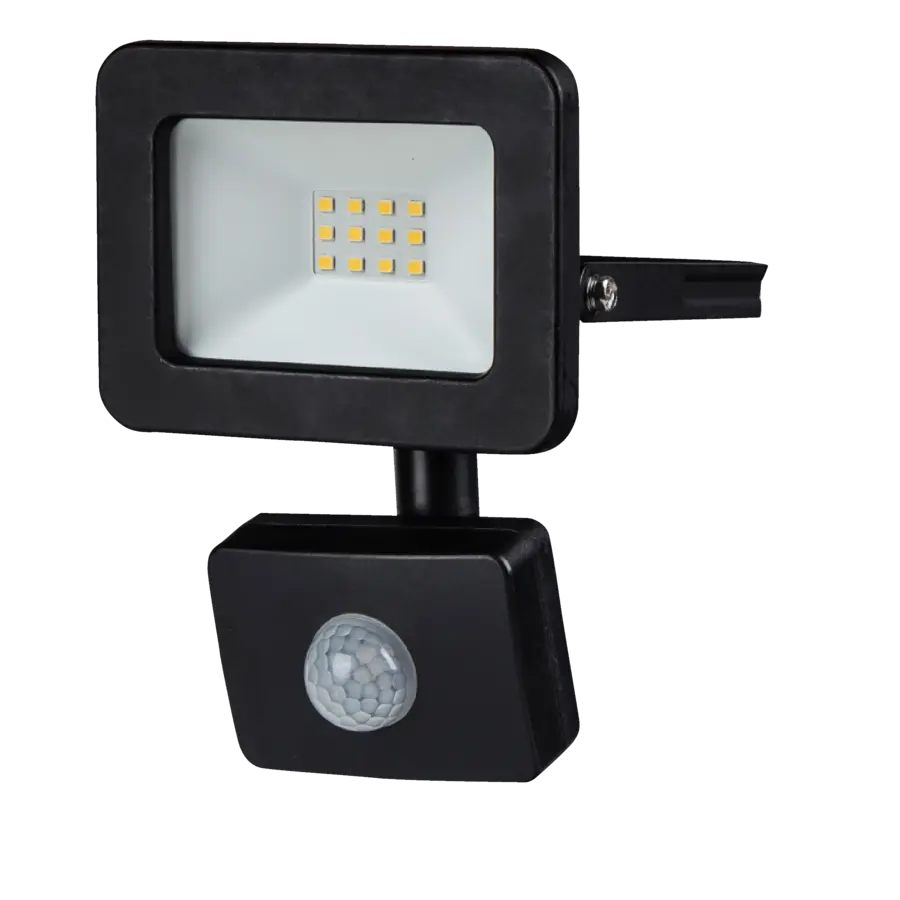 Breedstraler met sensor 10W 850 lumen IP44
