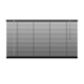 GAMMA aluminum jaloezie 25 mm zwart (203) 120x130 cm (bxh)