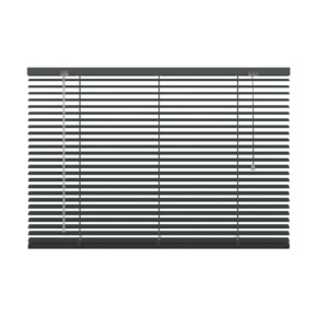 GAMMA aluminum jaloezie 25 mm antraciet (kleurnr. 226) 80x180 cm (bxh)