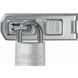 Abus hangslot Titalium 40 mm met overvalsluiting