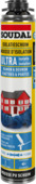 Soudal ultra PU-schuim 750 ml voor schuimpistool