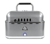 Pit Boss draagbare houtskool BBQ metaal grijs
