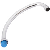 Sanivesk Kraanuitloop voor Keukenkraan 20cm Chroom