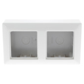 Jung AS500 Opbouwraam 2-voudig Wit