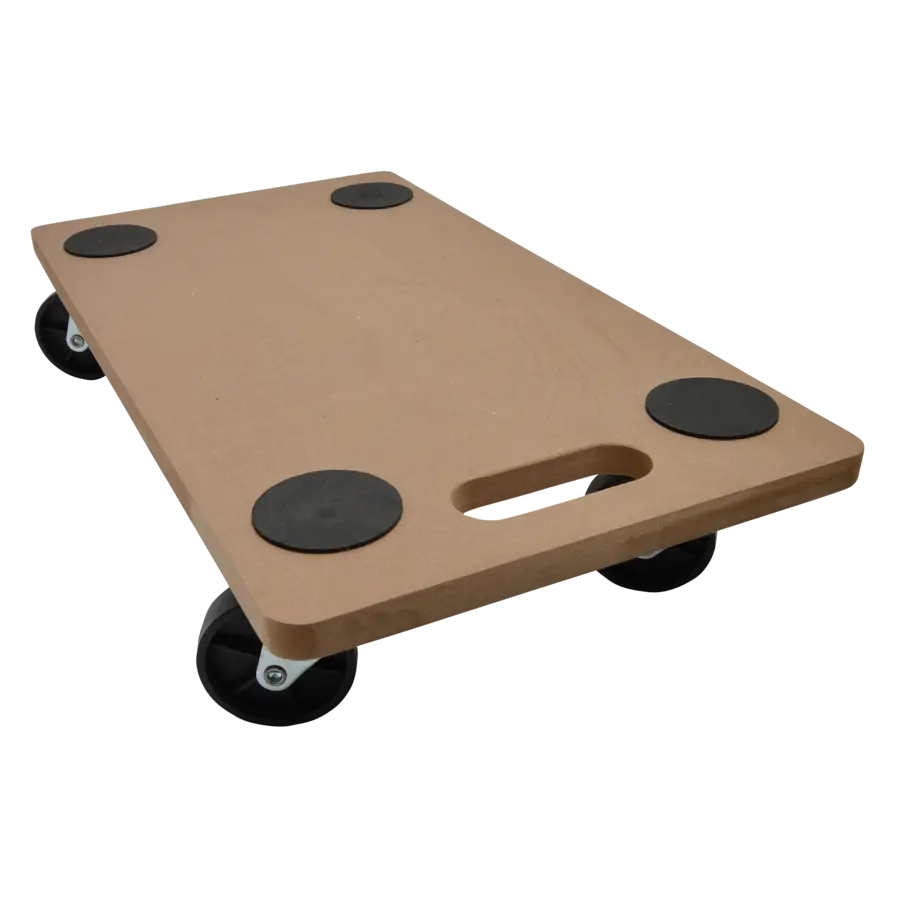 Handson MDF meubeltransporter harde wielen 56x30 cm max. 200 kg