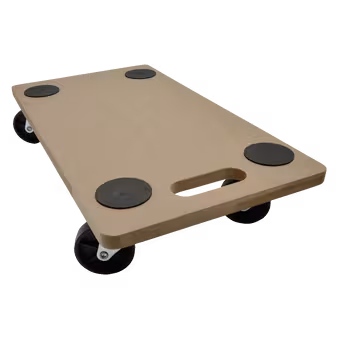 Handson MDF meubeltransporter harde wielen 56x30 cm max. 200 kg