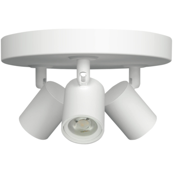 Opbouwspot 3-lichts 3x5W 345 Lm wit | Opbouwspots | GAMMA.be