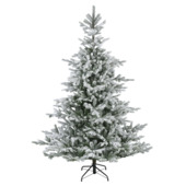 Everlands kunstkerstboom Grandis Fir besneeuwd 240 cm