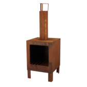 Terraskachel bruin roestkleur