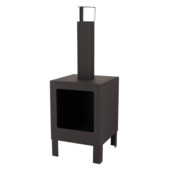 Terraskachel zwart S