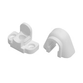 Intensions Practical extra steun roede schuifstukken wit 13 mm 2 stuks