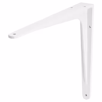 Plankdrager model 13 zwart aluminium 25x30 cm