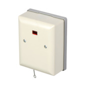 Trekschakelaar opbouw crème