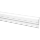 Sierlijst grenen wit gelakt 20x80mm 270cm