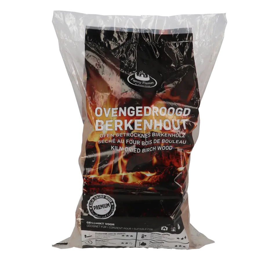 Fancy Flames haardhout FSC oven gedroogd 7,2 kg