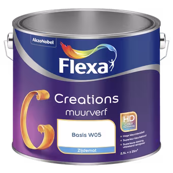 Flexa Creations muurverf zijdemat 2,5 liter