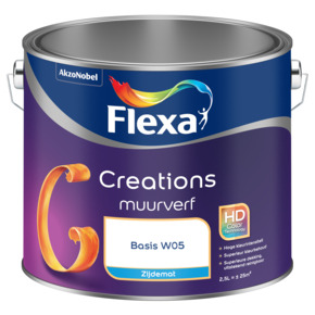 Flexa Creations muurverf zijdemat 2,5 liter 