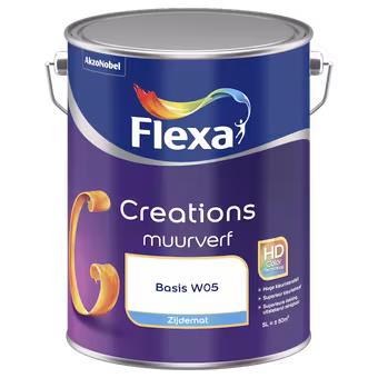 Flexa Creations muurverf zijdemat 5 liter