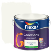 Gamma Flexa Creations muurverf morning snow extra mat 25 liter aanbieding