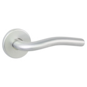 Gamma deurkruk set Maranello rond rozet aluminium