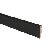 Plint Model MDF Zwart 240 cm