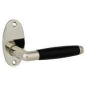 Gamma deurkruk set Lena ovaal rozet nikkel glans