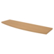 Duraline wandplank gebogen XS2 naturel eiken 80x23,5 cm 18 mm