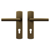 AXA deurkrukset Curve Milan brons blindschild sleutelgat PC72