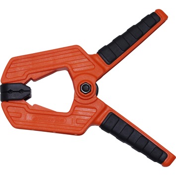 SECOTEC Veerklemmen – 2 Stuks, 110 Mm Lang, Spanbereik Tot 38 Mm, Met Duurzame Stalen Veer, Voor Hobby En Klussen