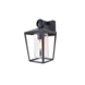 Lutec buitenwandlamp West E27 mat zwart