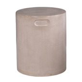 Bijzettafel rond Fay zand klei ø 34 cm