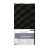 Gamma geluidabsorberende plaat zelfklevend 100x50cm 30mm 2st
