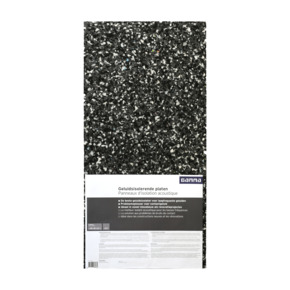 Gamma geluidsisolatie vlokkenschuim 100X50cm 35mm 2m² 4st