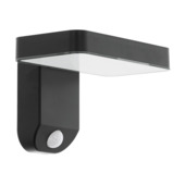 Eglo Pastion solar led-buitenwandlamp met bewegingssensor 4,5 W 200 lumen zwart