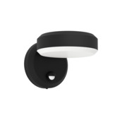 Eglo Fornaci led-buitenwandlamp met bewegingssensor 10,8 W 960 lumen zwart