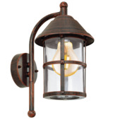 Eglo San Telmo buitenwandlamp E27 antiekbruin
