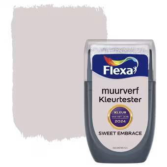 Flexa Creations muurverf kleurtester mat sweet embrace 30 ml