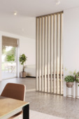 Roomdivider complete set licht eiken 260x100 cm
