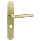 Deurkrukset Delhi WC 63/8mm messing