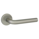 Deurkrukset Tirana rond rozet aluminium RVS look