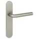 Deurkrukset Tirana blindschild aluminium RVS look