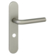 Deurkrukset Tirana WC 63/8mm aluminium RVS look
