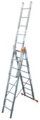 Krause Tribilo Schuifladder 3 x 8 treden