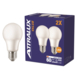 Attralux LED E27 60W 3000K frosted 2 stuks